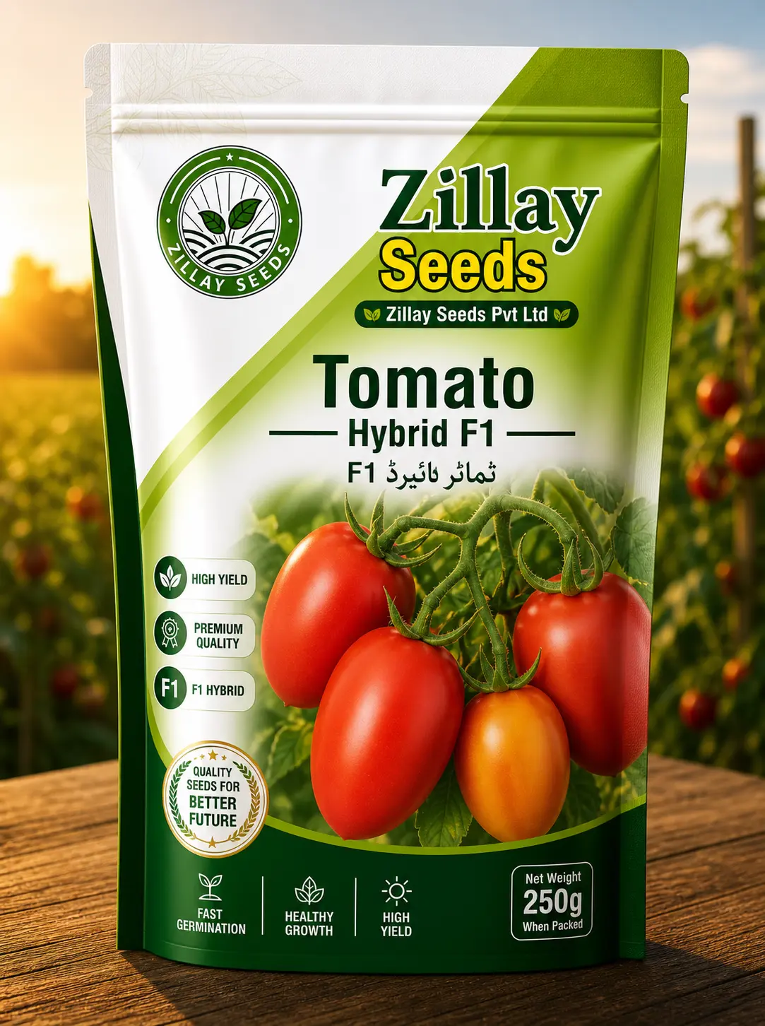 Hybrid Tomato Seeds F1 seed product by Zillay Seeds Pvt Ltd